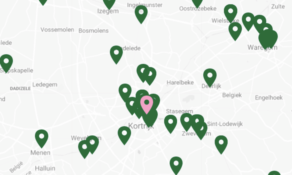 Découvrez ou  achetez  des marques belges grâce à notre nouveau module de localisation !