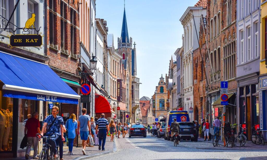 Shoppingroute Brugge